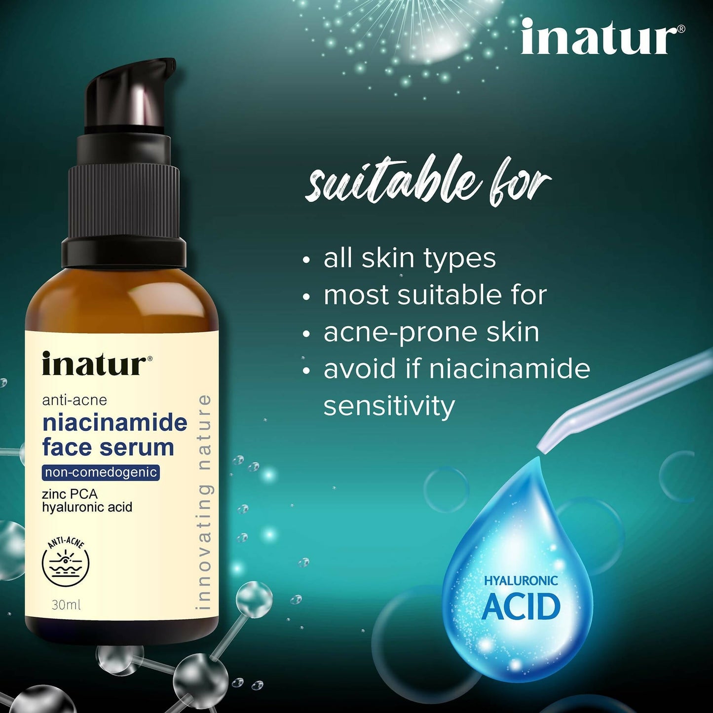 Inatur Niacinamide Face Serum