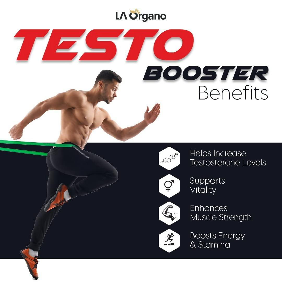 LA Organo Testo Booster Tablets