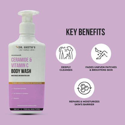 Dr. Sheth's Ceramide & Vitamin C Body Wash