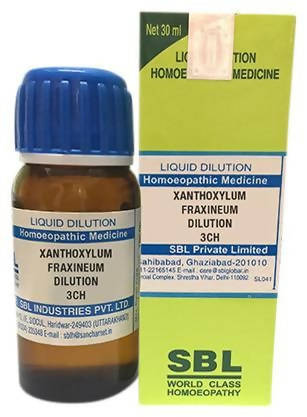 SBL Homeopathy Xanthoxylum Fraxineum Dilution