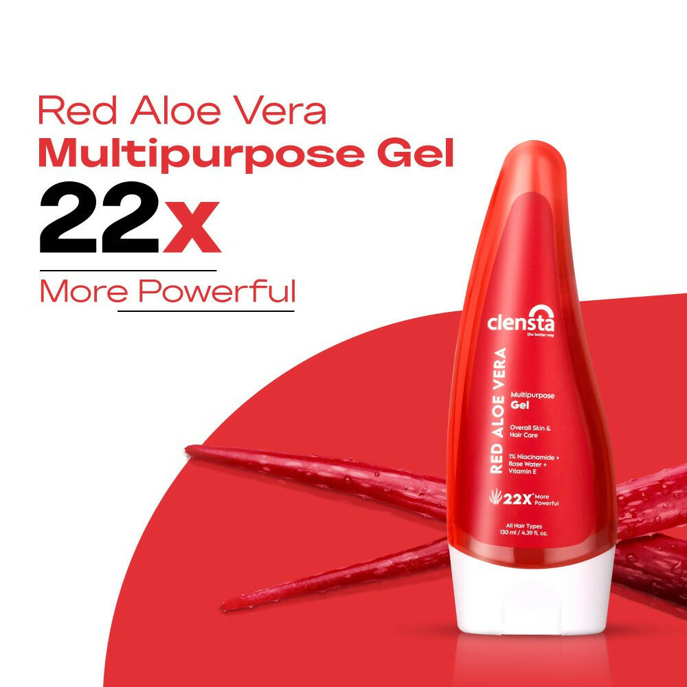 Clensta Red Aloe Vera Multipurpose Gel