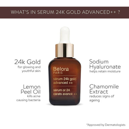 Belora Paris 24k Gold Advanced ++ Serum