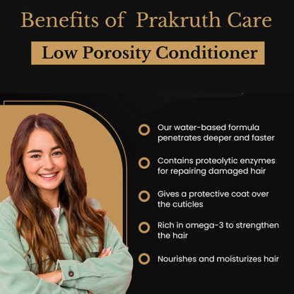 Prakruth Care Premium Herbal Low Porosity Conditioner