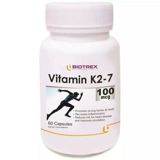 Biotrex Vitamin K2 As Mk-7 100Mcg Capsules