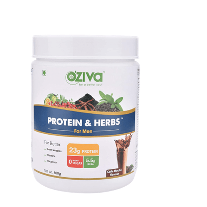 OZiva Protein & Herbs for Men