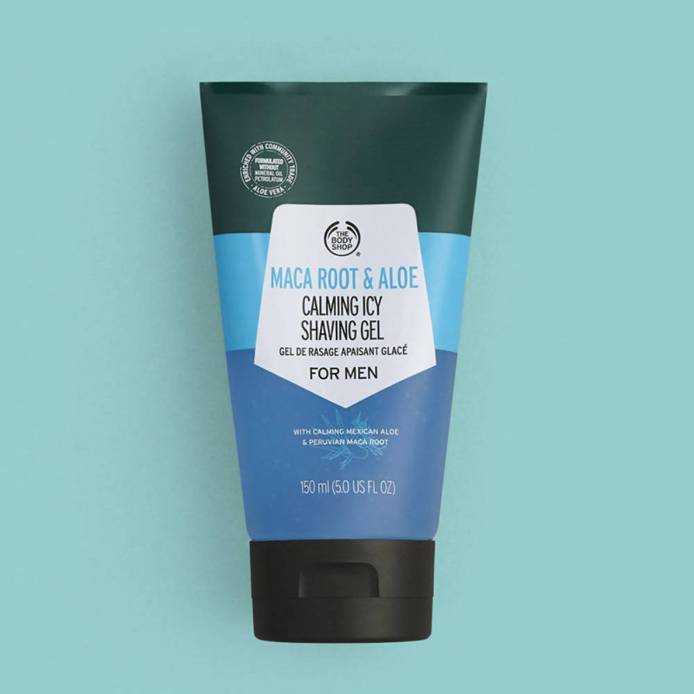 The Body Shop Maca Root & Aloe Calming Icy Shaving Gel