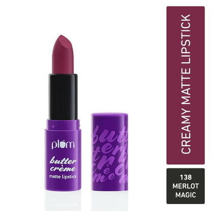 Plum Butter Cr??me Matte Lipstick Merlot Magic - 138 (Plum)