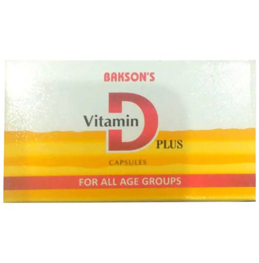 Bakson's Homeopathy Vitamin D Plus Capsules - buy in USA, Australia, Canada