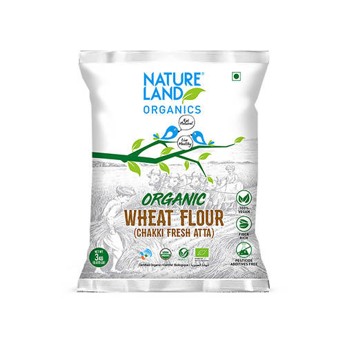 Nature Land Organics Whole Wheat Flour - BUDNE