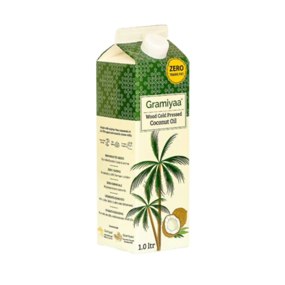 Gramiyaa Wood Cold Pressed Coconut Oil - BUDNE