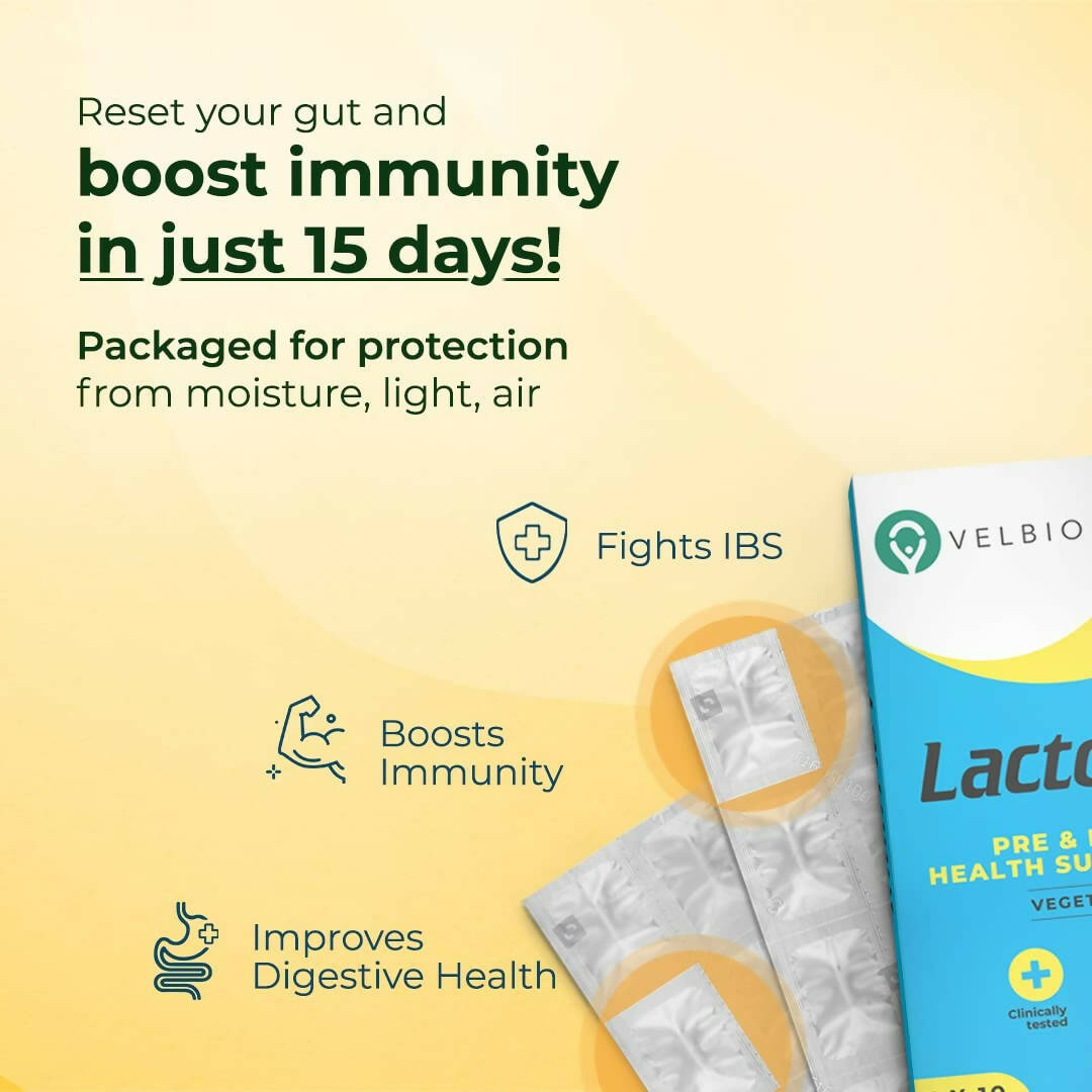 Velbiom Lactogut Probiotics Capsules