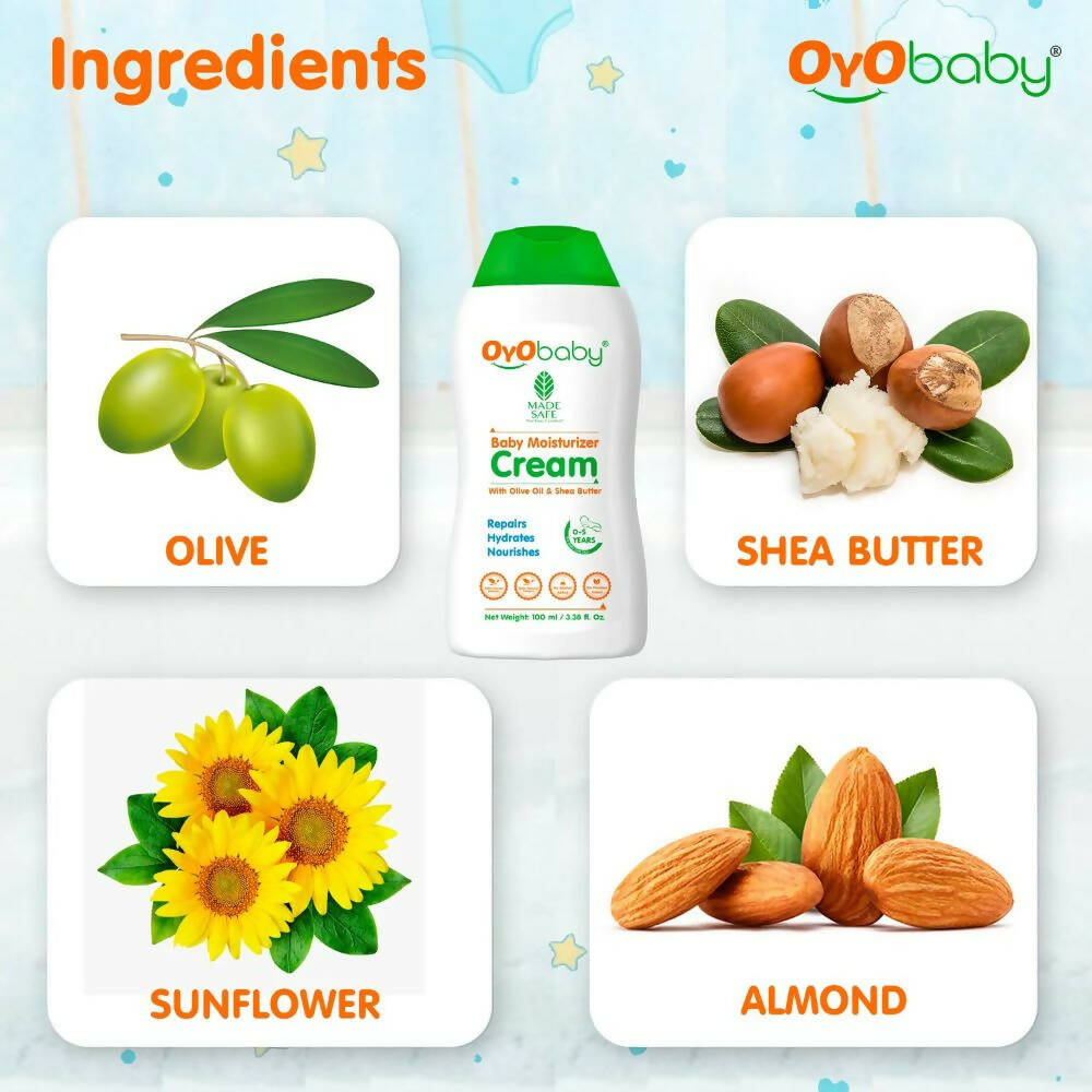 Oyo Baby Natural Baby Moisturizer Cream