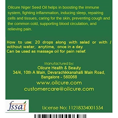 Oilcure Niger Seed Oil