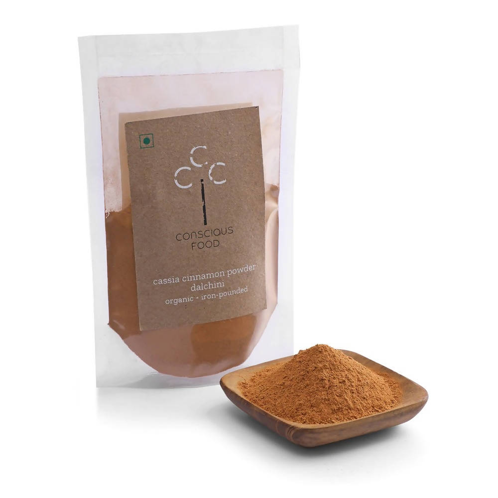 Conscious Food Organic Cinnamon Powder (Dal Chini)