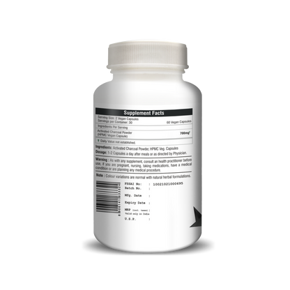 H&C Herbal Activated Charcoal Capsules