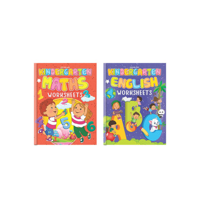 Dreamland Kindergarten Worksheets (A Set of 2 Books)