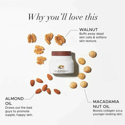 PureSense Macadamia Walnut Moisturizing Body Scrub