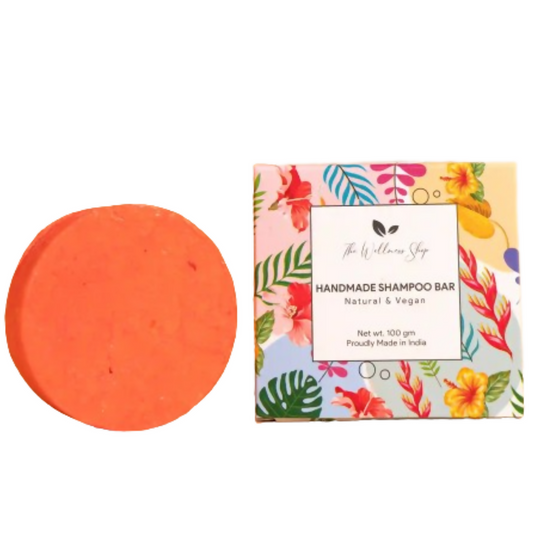 The Wellness Shop Handmade Shampoo Bar with Hibiscus - buy in USA, Australia, Canada