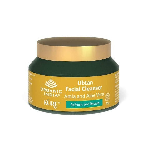 Organic India Ubtan Facial Cleanser Amla Aloe Vera - 25GM