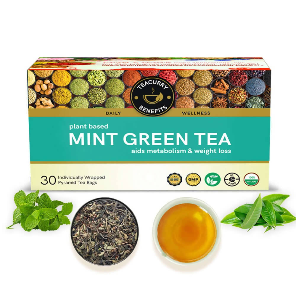 Teacurry Mint Green Tea - buy in USA, Australia, Canada