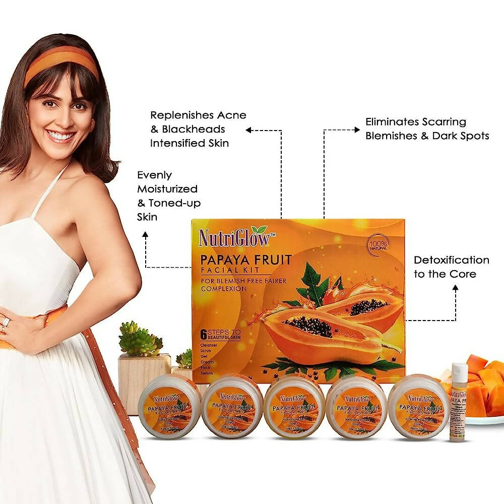 NutriGlow Papaya Fruit Facial Kit