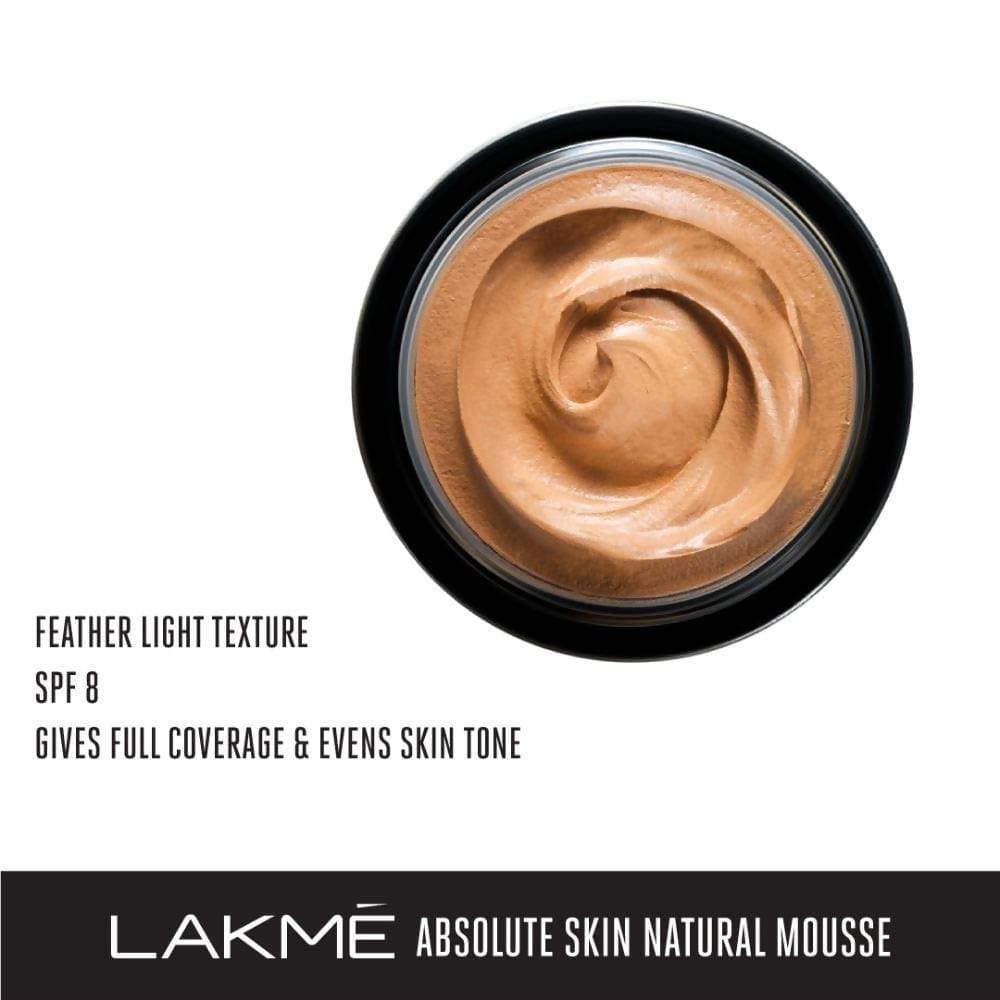 Lakme Absolute Skin Natural Mousse - Golden Light
