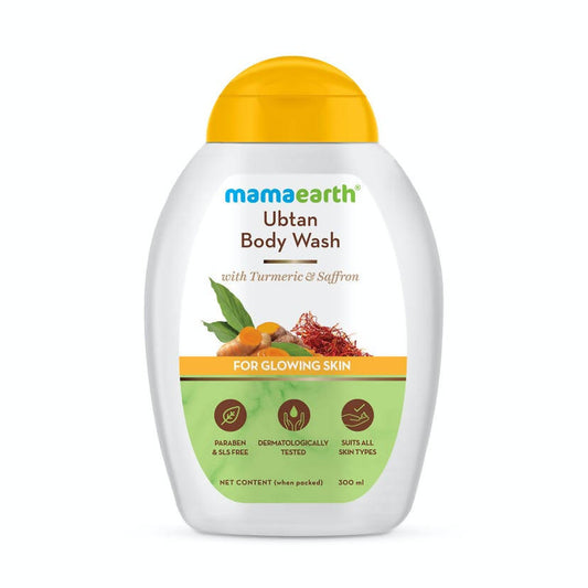 Mamaearth Ubtan Body Wash With Turmeric & Saffron for Glowing Skin - buy in USA, Australia, Canada