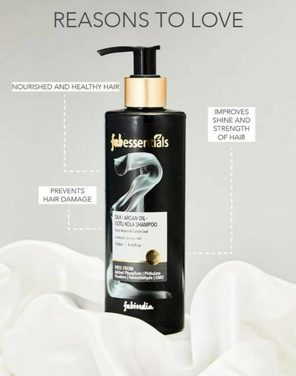 Fabessentials Silk Argan Oil Gotu Kola Shampoo