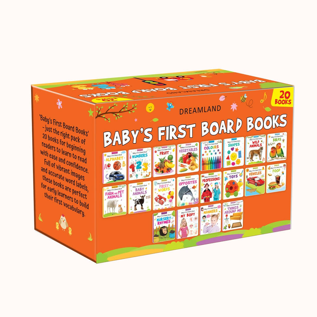 Dreamland Baby's First Board Books (A Pack of 20 Books) -  buy in usa 