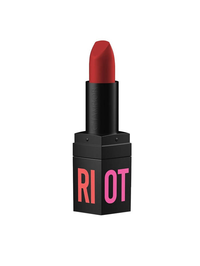 Chambor Red Matte Riot Tuscany Red Lipstick 202