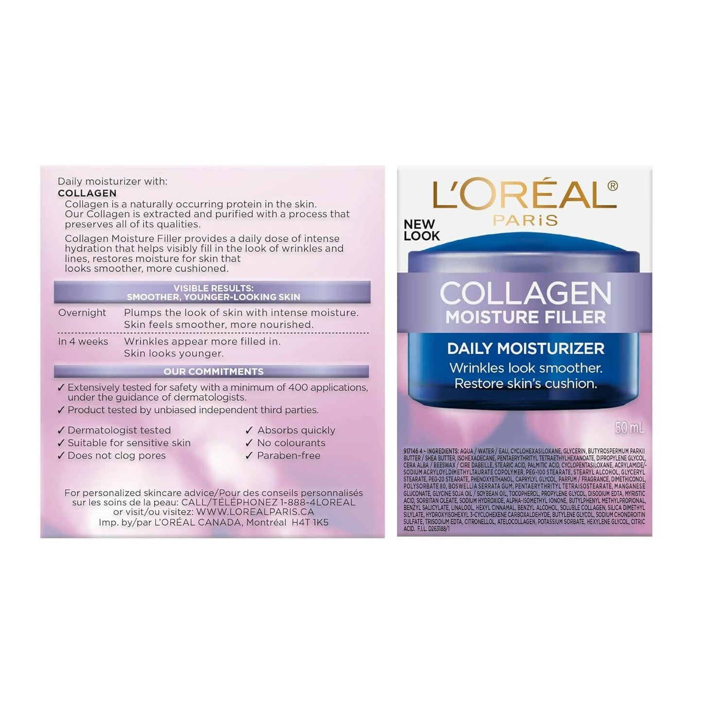 L'Oreal Paris Collagen Moisture Filler Daily Face Moisturizer