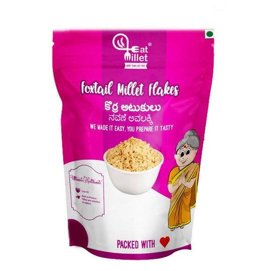 Eat Millet Foxtail Millet Flakes - BUDNE