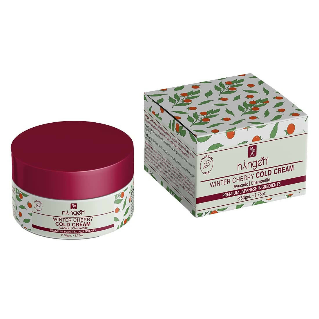 Ningen Winter Cherry Cold Cream - usa canada australia