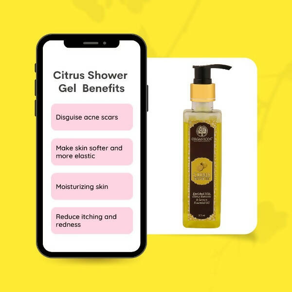 Organicos Citrus Shower Gel