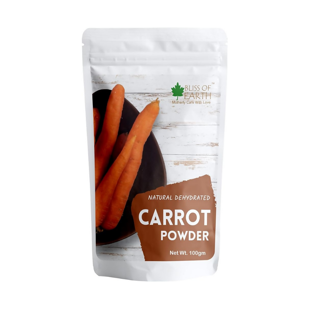 Bliss of Earth Natural Dehydrated Carrot Powder