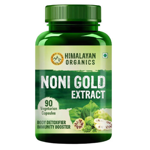 Himalayan Organics Noni Gold Extract Body Detoxifier Immunity Booster: 90 Vegetarian Capsules