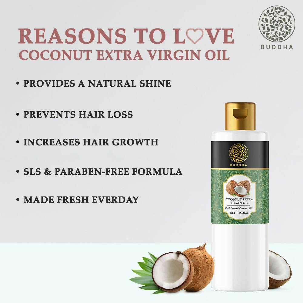 Buddha Natural Cold Pressed Extra Virgin Coconut Oil