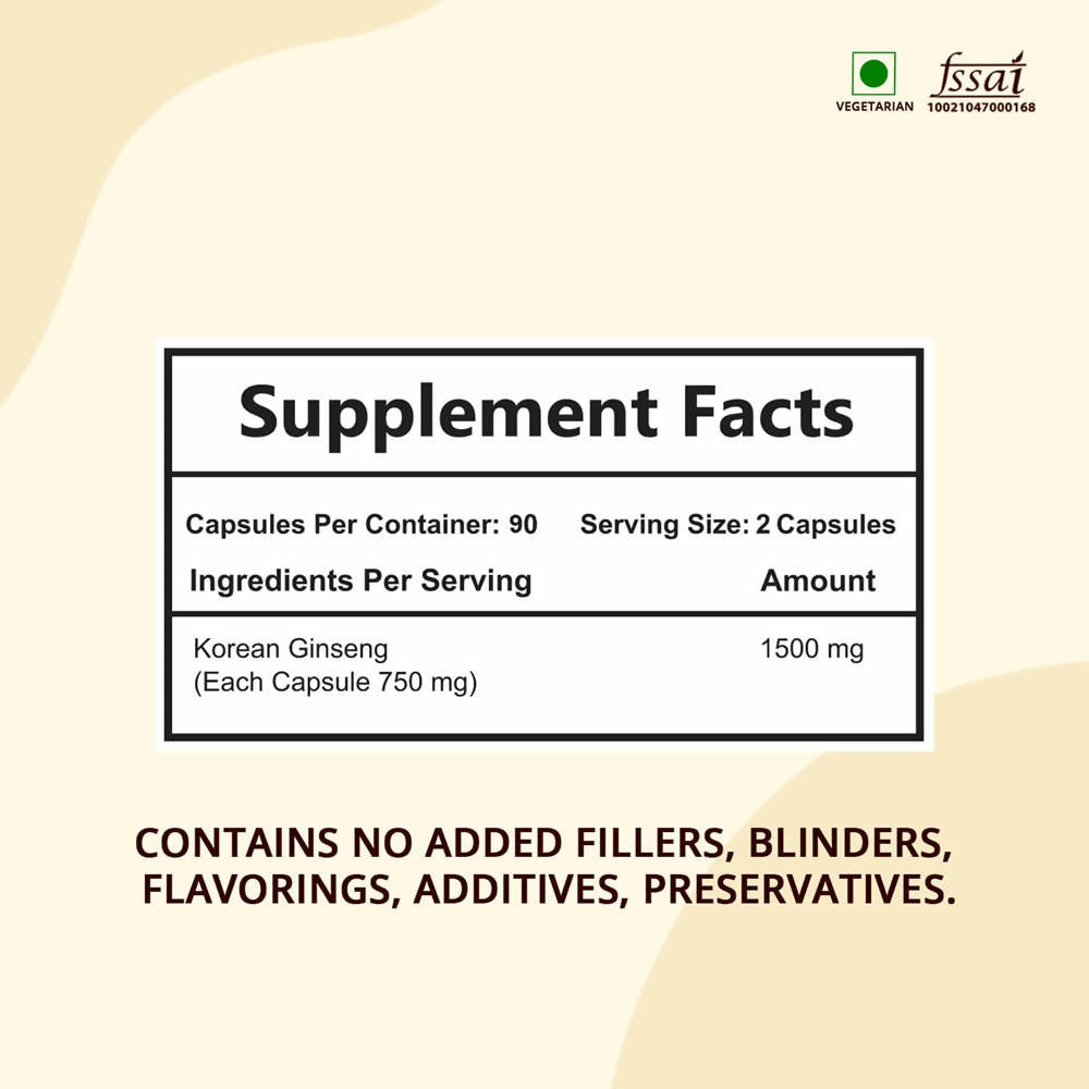 Mountainor Advanced Korean Ginseng Capsules