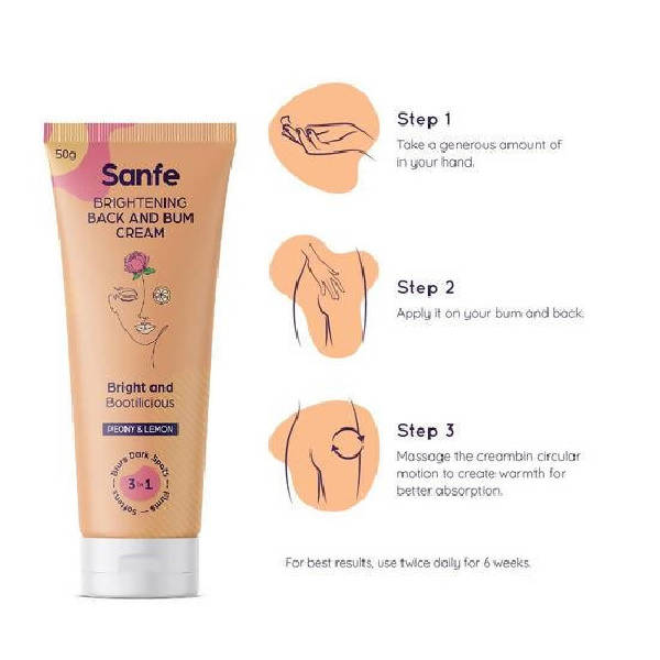 Sanfe Brightening Back And Bum Cream