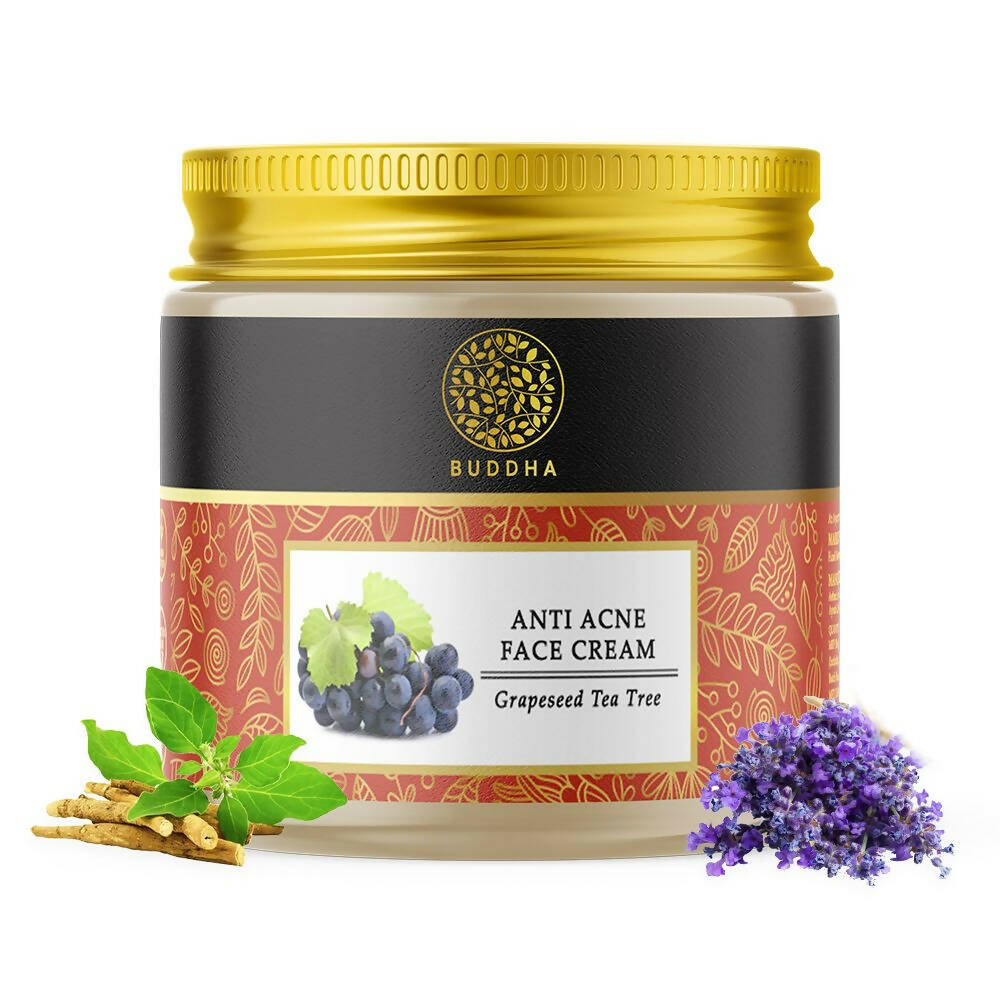 Buddha Natural Anti Acne Face Cream - usa canada australia