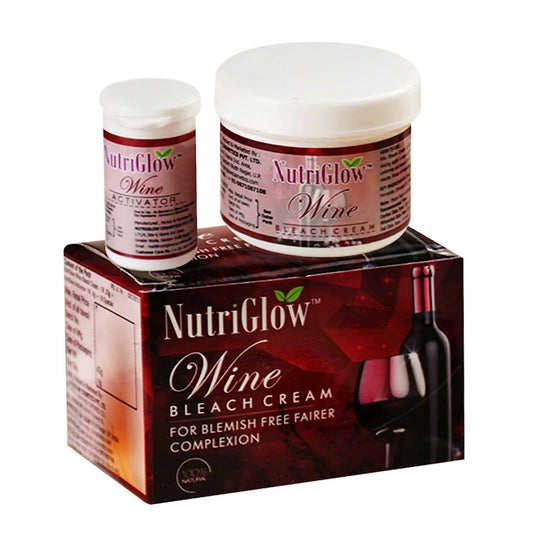 NutriGlow Wine Bleach Cream With Grape Extracts - BUDNE