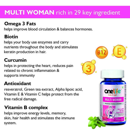 Onelife Multi Vitamin For Women Tablets