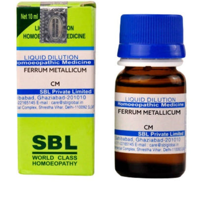 SBL Homeopathy Ferrum Metallicum Dilution - BUDEN