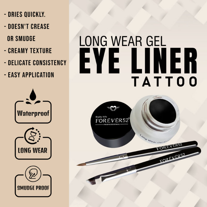 Daily Life Forever52 Long Wear Gel Eyeliner Tattoo - GT001