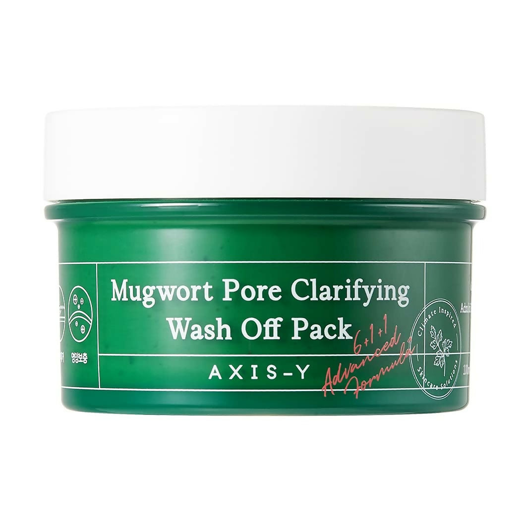 AXIS-Y Mugwort Pore Clarifying Wash Off Pack For Exfoliating, Pore Reduction, Acne, Blackhead, Korean Skincare -  buy in usa 