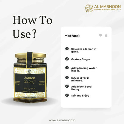 Al Masnoon Honey Kalonji