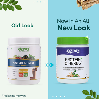 OZiva Protein & Herbs for Men