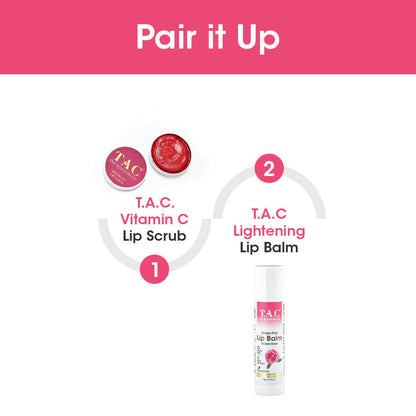 TAC - The Ayurveda Co. Tinted Indian Rose Vegan Lip Balm