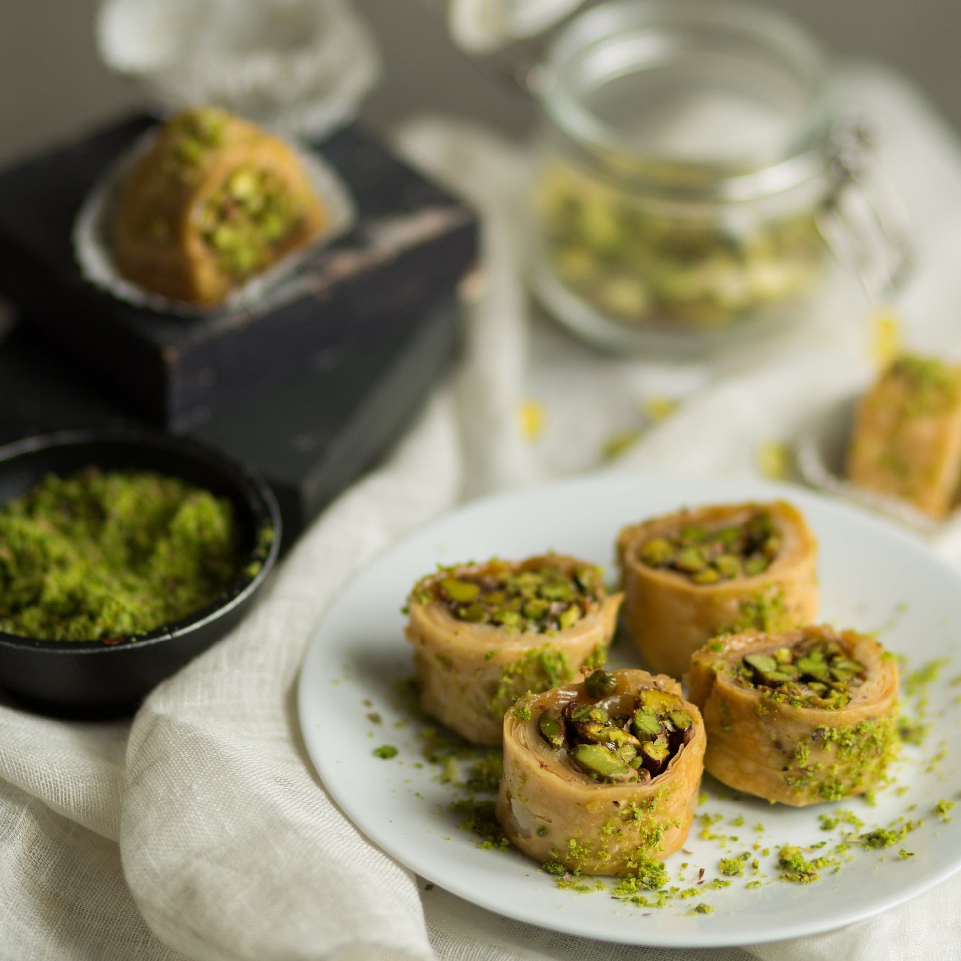 Almond House Pistachio Turkish Roll
