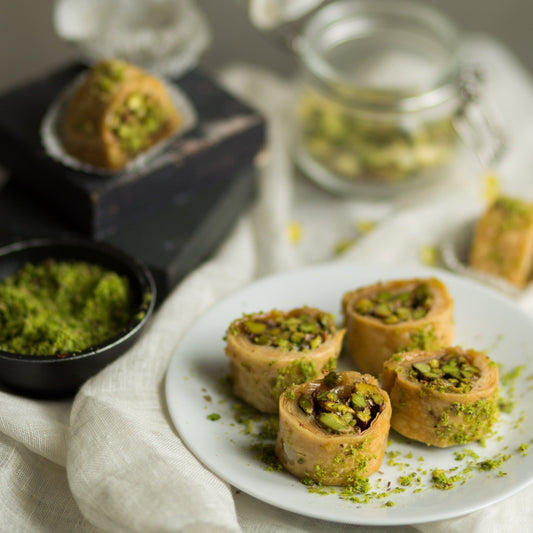 Almond House Pistachio Turkish Roll